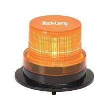 Truck Lamp Strobe Light Amber LED Magnetic 12-80V Small 94mm