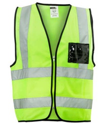 [100-SA10-LIME-3XL] Dromex Reflective Vest Lime 100gsm 3X-Large